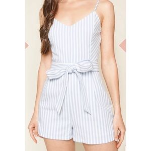 Sugar Lips Lynsea Striped Romper